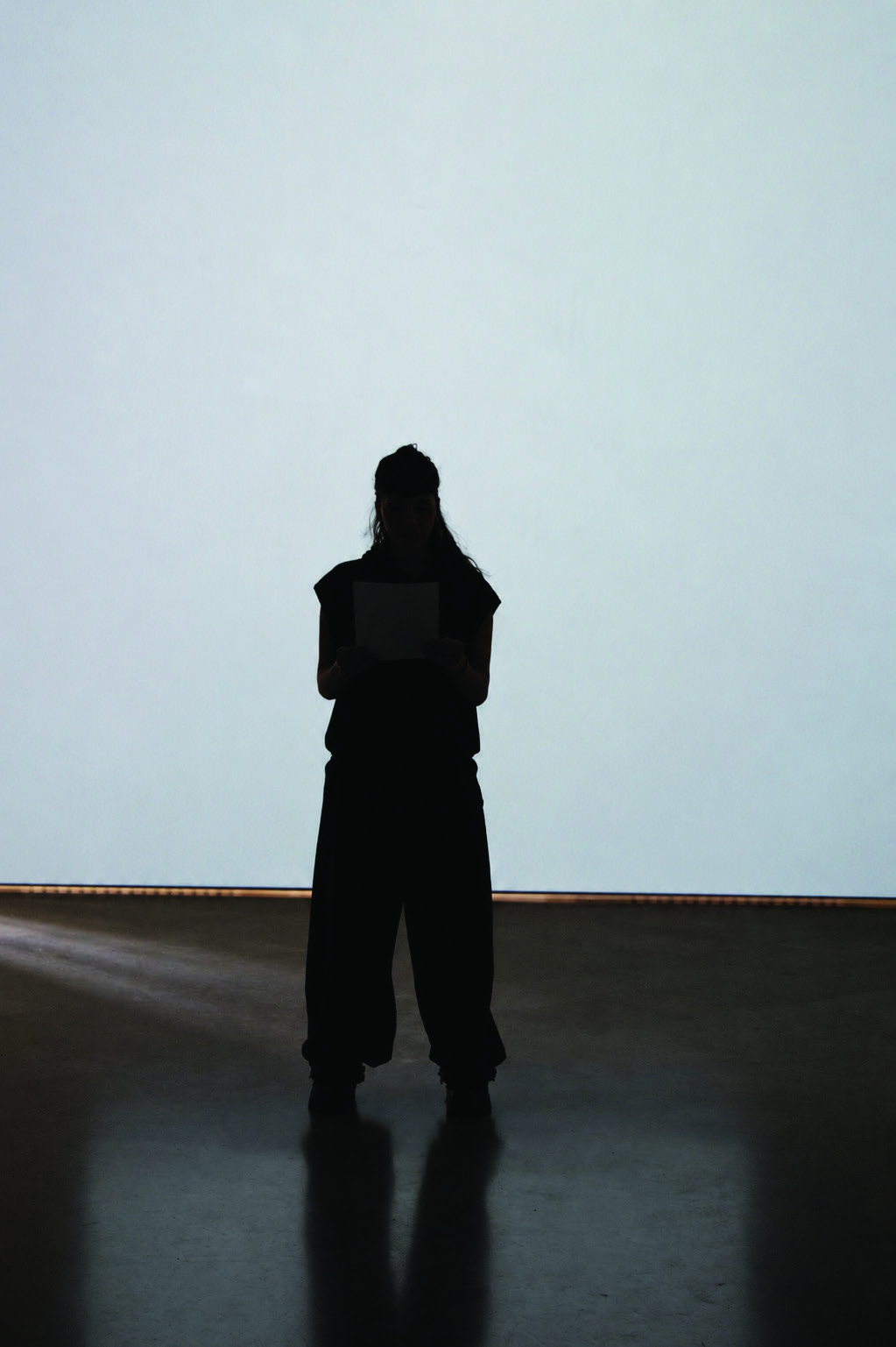 Un mur qui apparaît vite, lecture-performance
